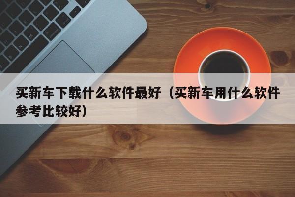 买新车下载什么软件最好（买新车用什么软件参考比较好）