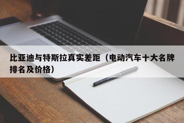 比亚迪与特斯拉真实差距（电动汽车十大名牌排名及价格）