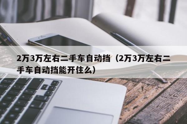 2万3万左右二手车自动挡（2万3万左右二手车自动挡能开住么）