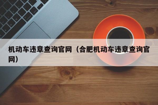 机动车违章查询官网（合肥机动车违章查询官网）