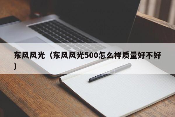 东风风光（东风风光500怎么样质量好不好）