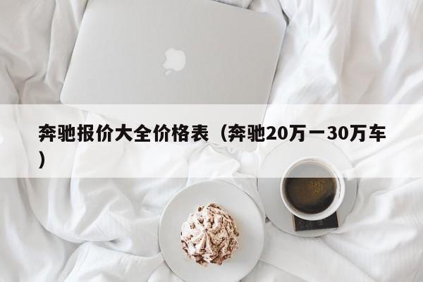 奔驰报价大全价格表（奔驰20万一30万车）