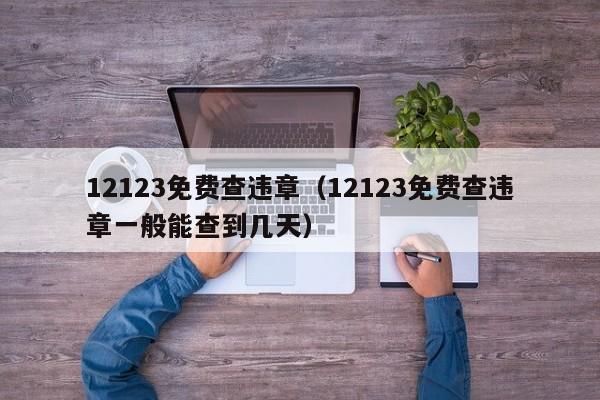 12123免费查违章（12123免费查违章一般能查到几天）