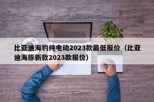 比亚迪海豹纯电动2023款最低报价（比亚迪海豚新款2023款报价）