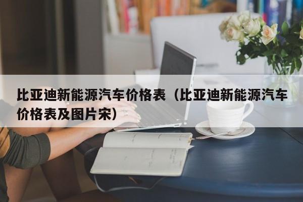 比亚迪新能源汽车价格表（比亚迪新能源汽车价格表及图片宋）